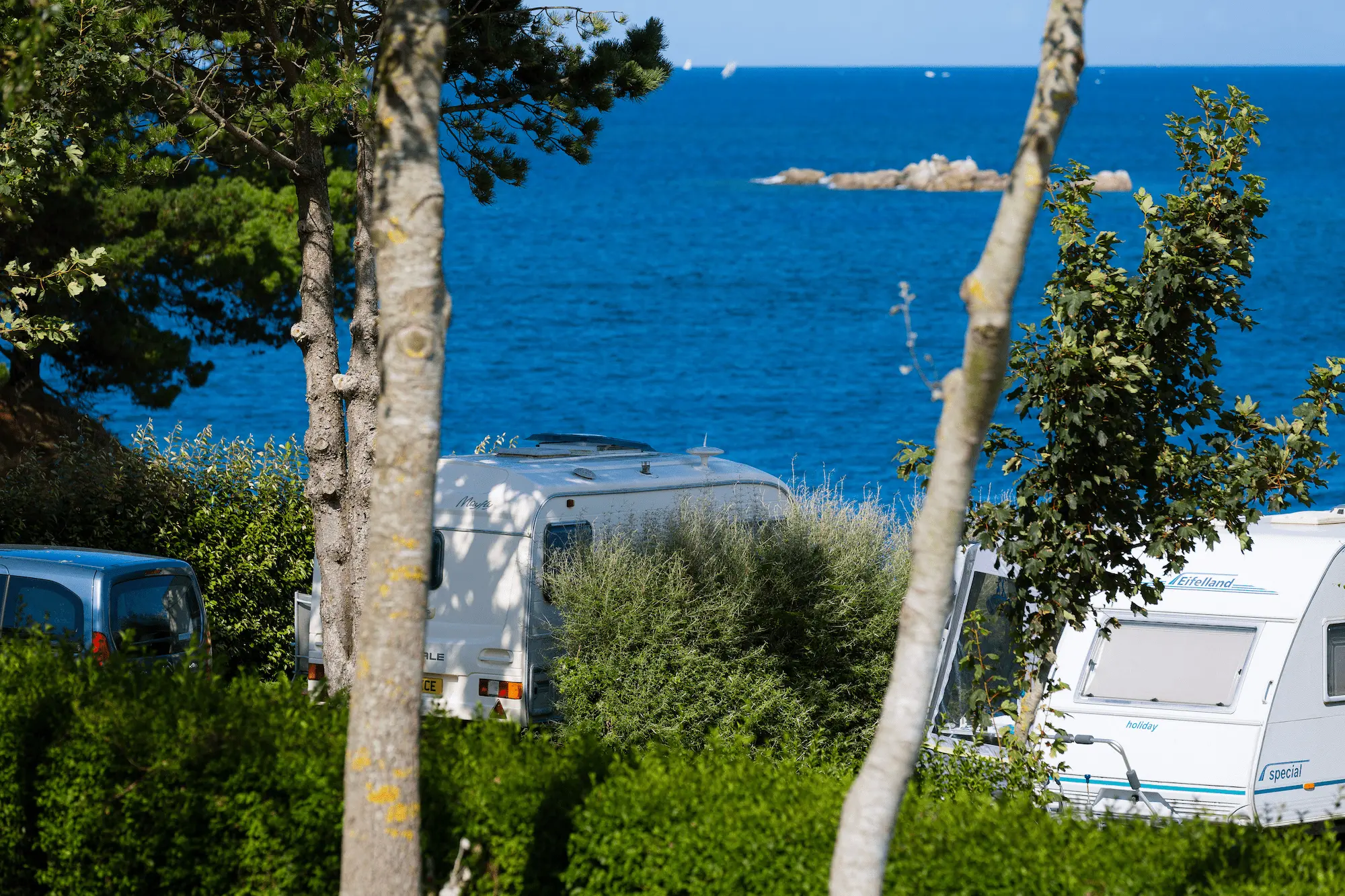 camping dans le Finistere avec emplacements espacieux